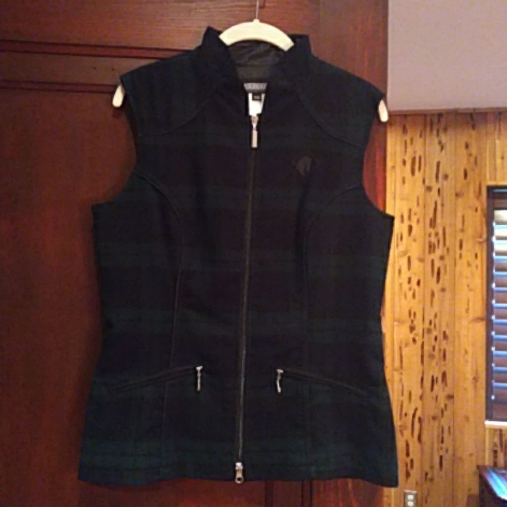 Arista. Ladies. Equestrian Style. Navy/green. M/6